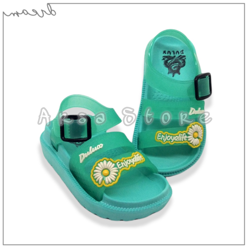 Promo Sandal Anak Baby Perempuan Terbaru / Sendal BATITA Anak Cewek Tali Belakang Umur 1 - 3 Tahun