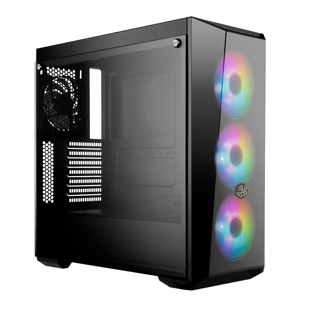 Casing Cooler Master MasterBox Lite 5 + 3 Fan ARGB Casing PC Gaming