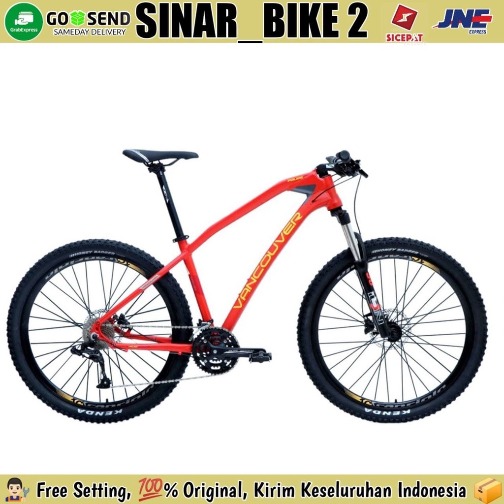 Sepeda Gunung MTB ELEMENT VANCOUVER Y10 27.5 Inch Alloy 3 x 10 Speed