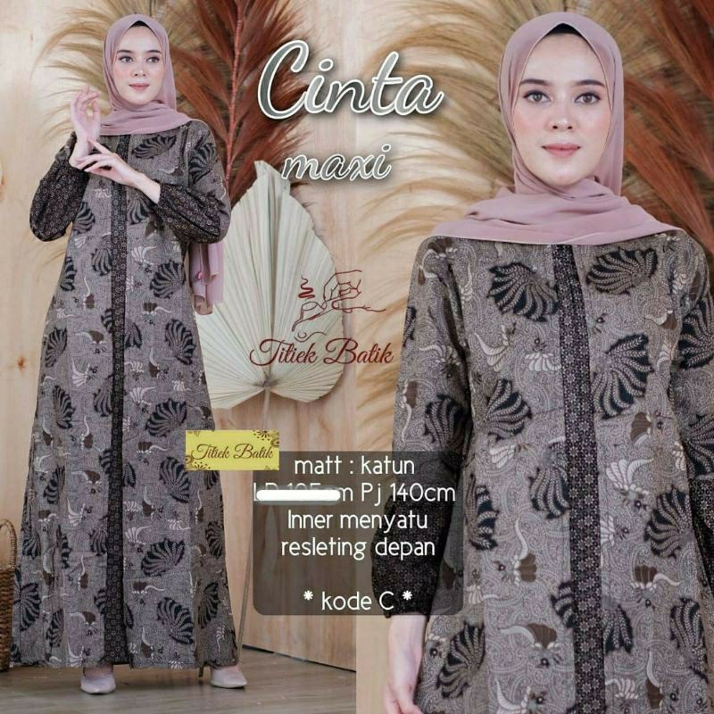 Gamis Batik Manggar, Padi,sekar,cantik,kubis,kipas,daun,kupu,nadine,gendis,kawung,termurah