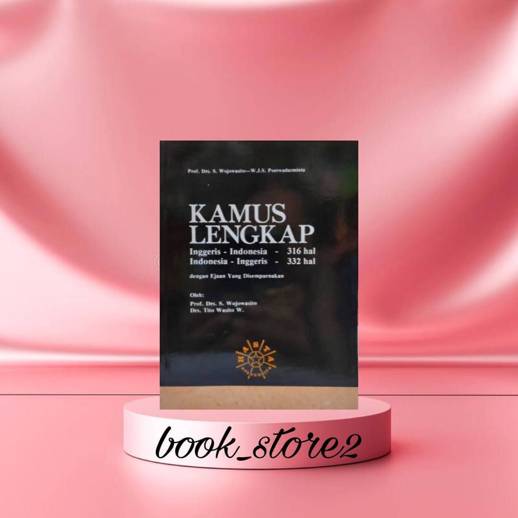 KAMUS LENGKAP BAHASA INGGRIS HASTA ORI 100%