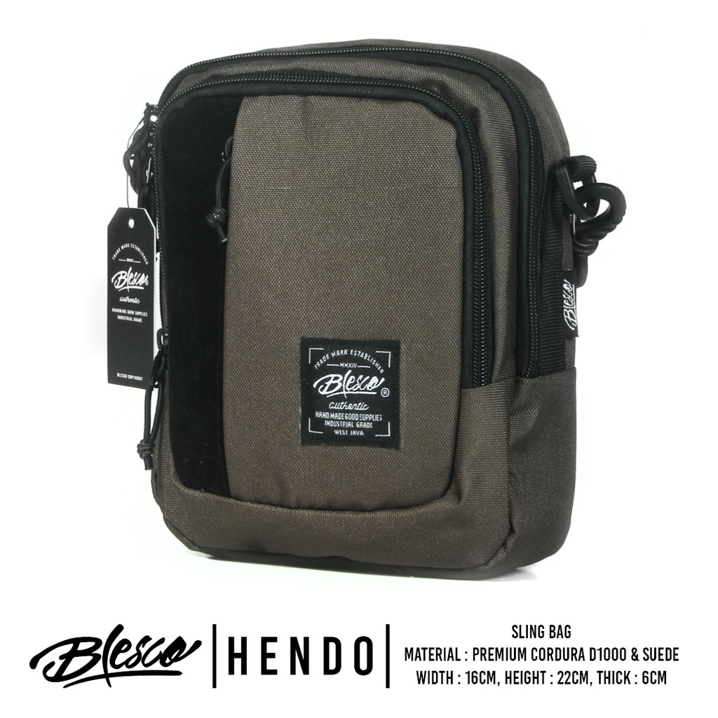 Tas MIni Selempang Wanita Brown Blesco Hendo