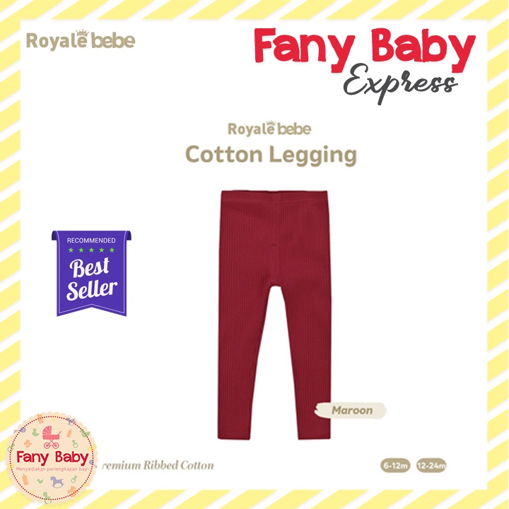 ROYALE BEBE LIL ME COTTON LEGGING / ISI 1 PCS WARNA RANDOM