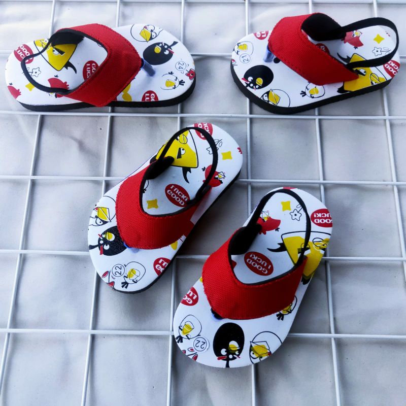 Sandal Anak Lucu tali belakang