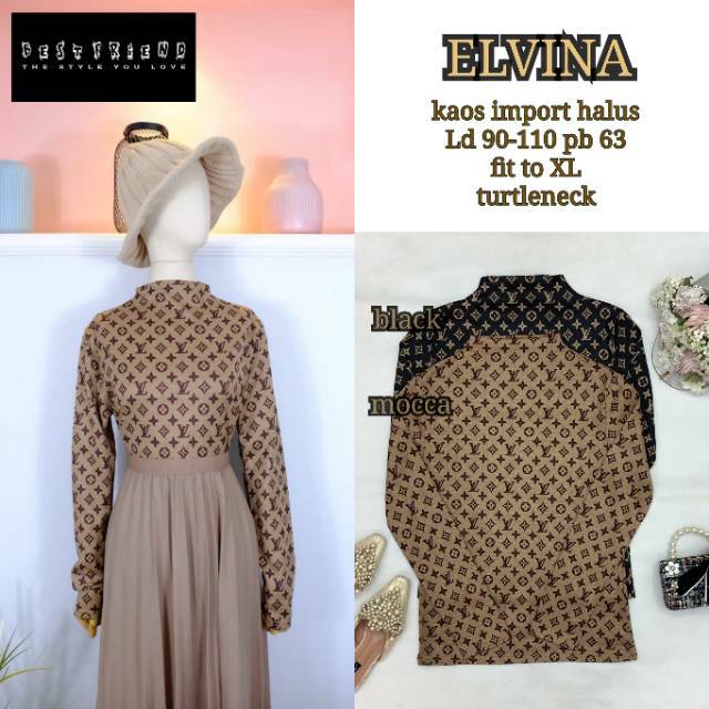 ELVINA KAOS IMPORT INNER MOTIF