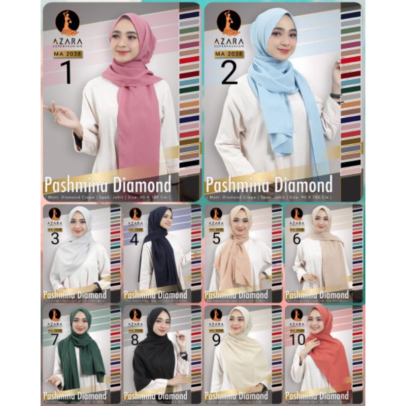 Hijab Pashmina AZARA DIAMOND