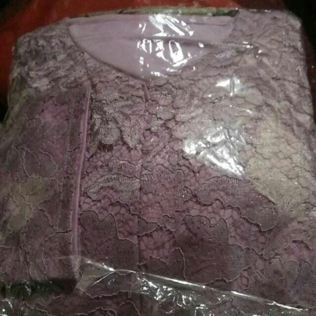 Couple Batik Gamis Brocade Krisna Cendrawasih Kamaratih Rinjani