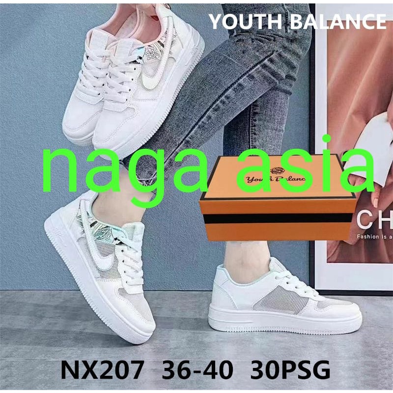 Sepatu Sport Wanita NX207 36-40 sepatu import promo terlaris dan termurah