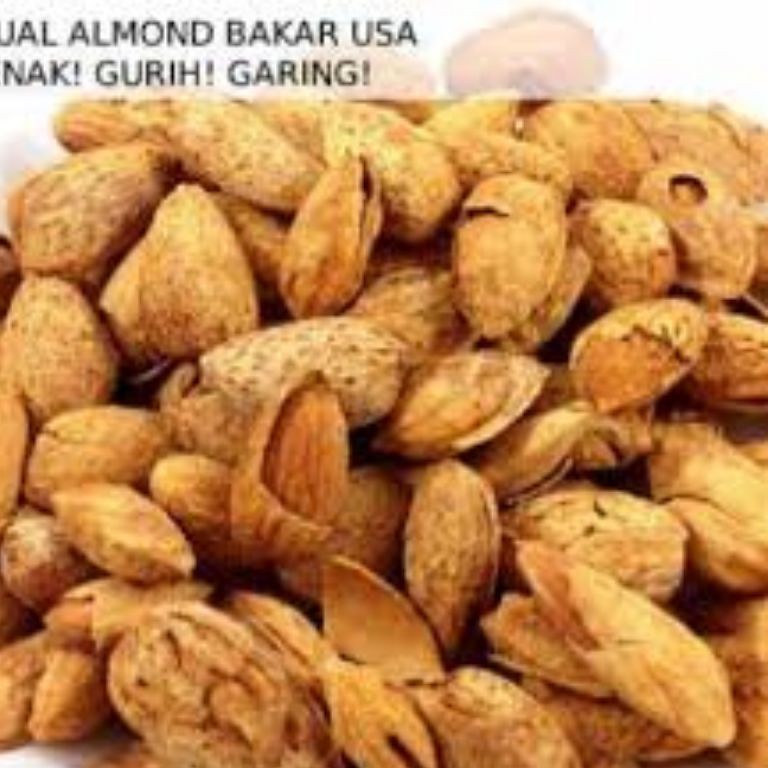 Kacang Almond Panggang Susu 500 gram