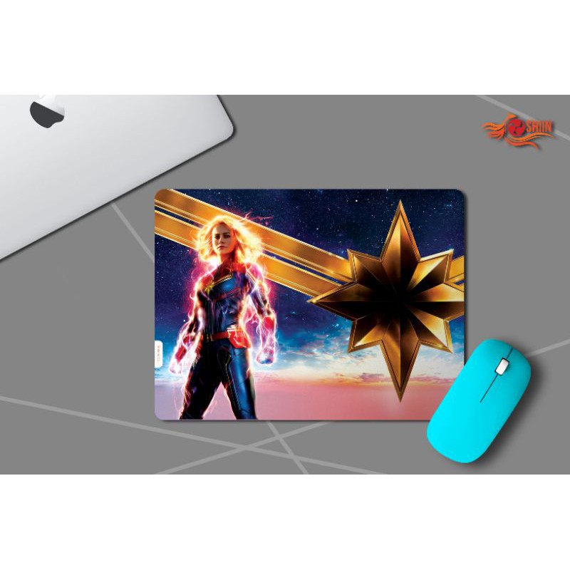 

MOUSEPAD 23X31 CM TEMA SUPERHERO MARVEL CAPTAIN MARVEL