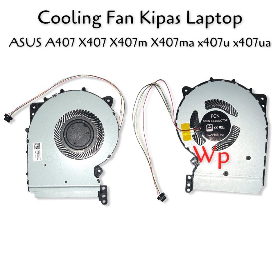 Fan Kipas Cooling fan Laptop Asus A407 X407 X507 X407M X407U X507M