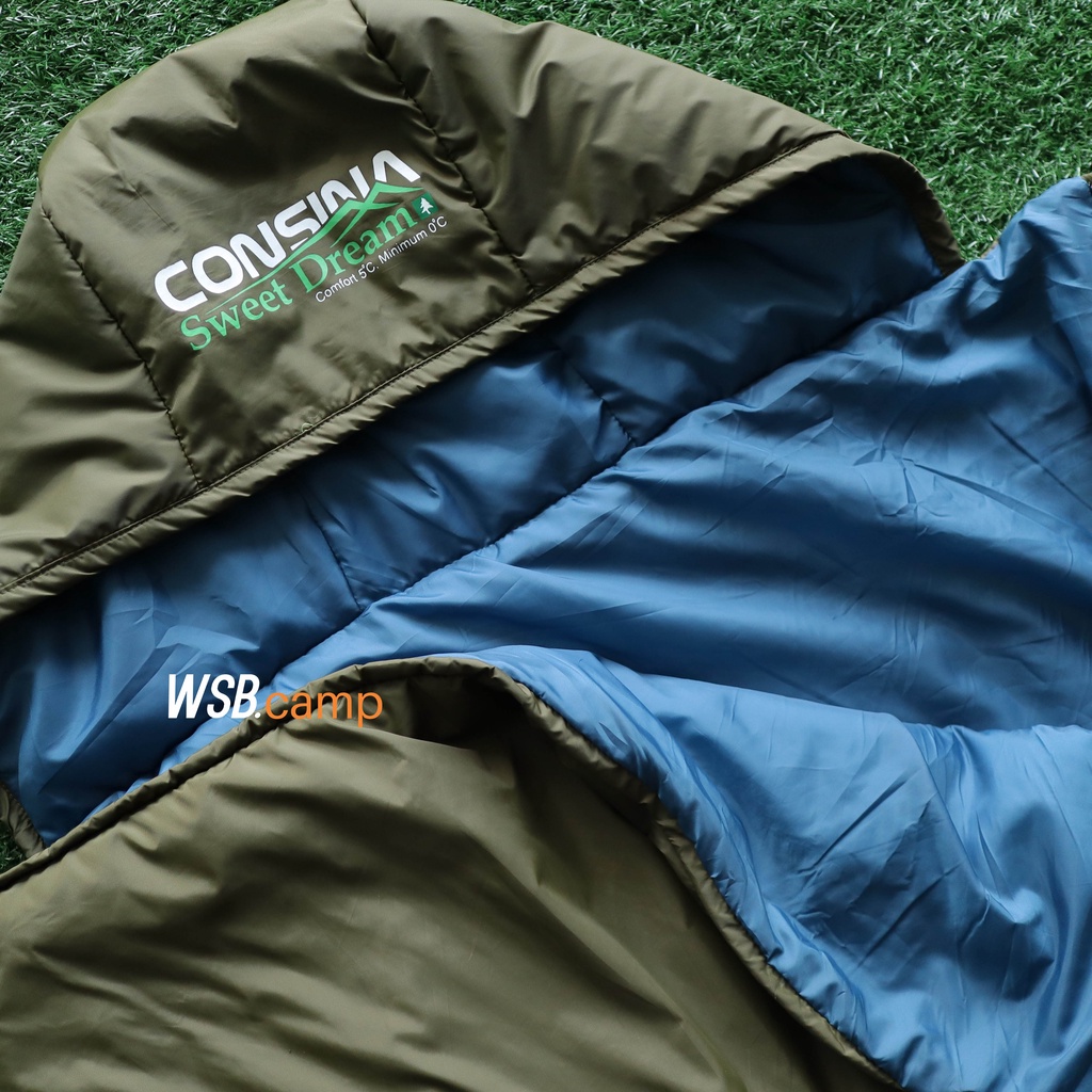 SLEEPING BAG CONSINA - SLEEP WARMER Inner Polar - SWEET DREAM Inner Dacron - Kantong Tidur Gunung