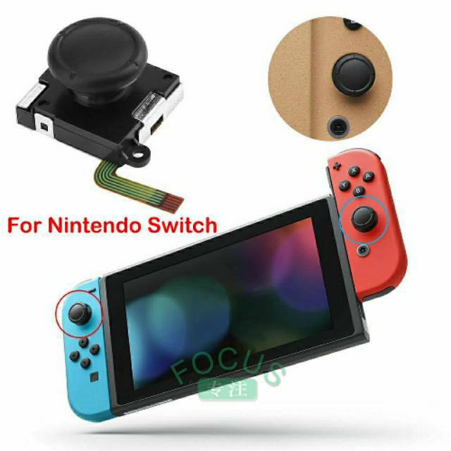 Tombol Analog nintendo switch. Joystick 3D Controller Joy Con Switch