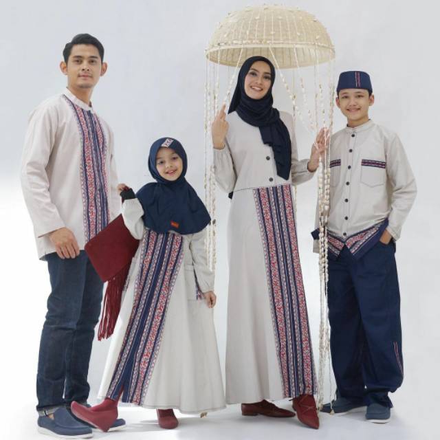 Abaya/Koko Dannis Anak d' Tenun navy /JA dannis/TA Dannis