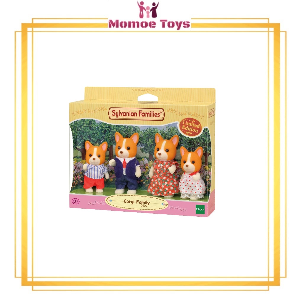 Sylvanian Families Corgi Family Overseas Edition