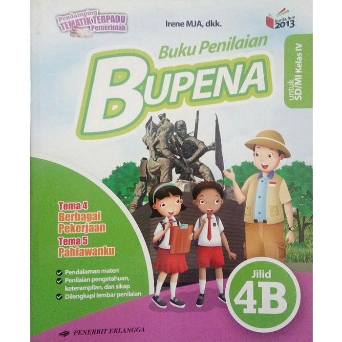 

❤BISA COD❤ Bupena 4B SD kls 4 tema 4&5