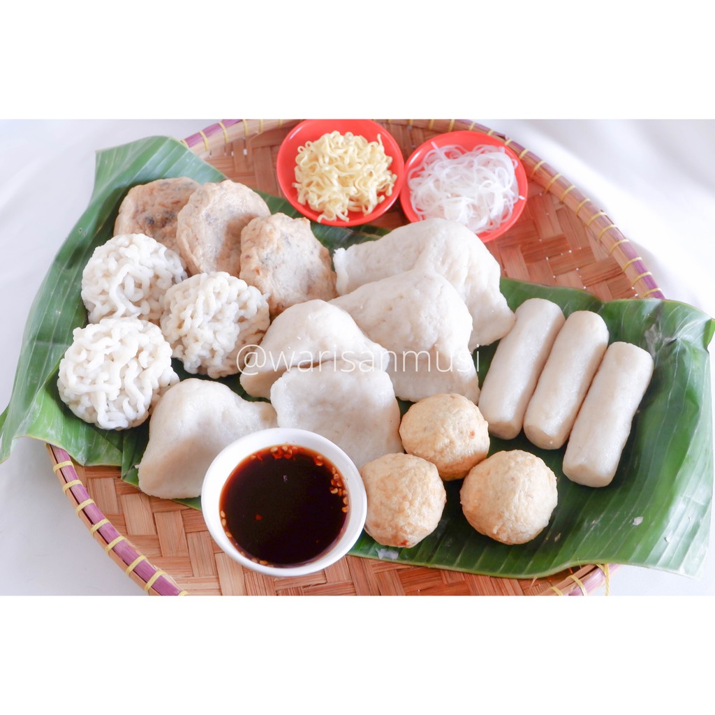 

(Paket WM 4) Paket Pempek Frozen Warisan Musi Isi 15pcs FREE Cuko Botol