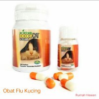 Doxycat / Doxy Cat Obat Antibiotik Flu, Pilek, Batuk, Demam, Kucing