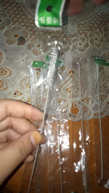 Brush Pembersih Sedotan Stainless Sikat Pembersih Sedotan Stainless