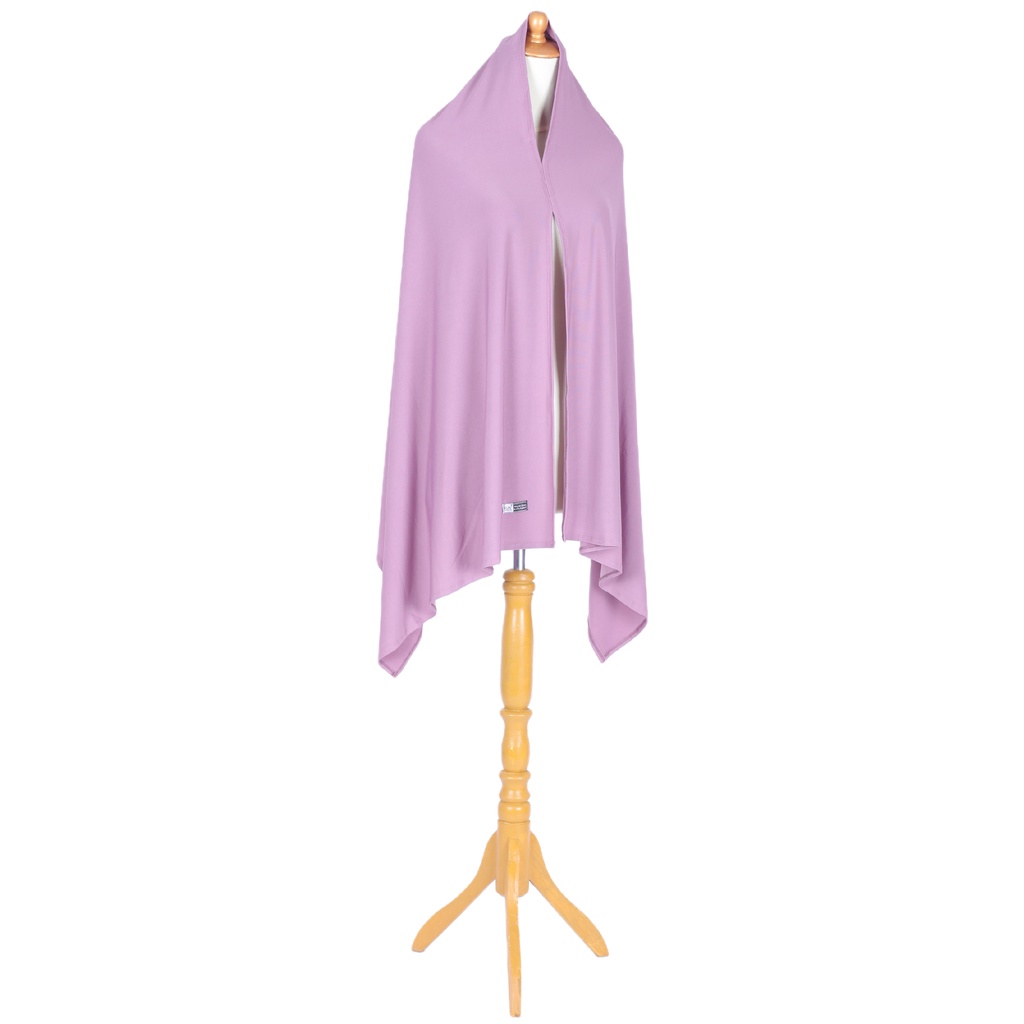 Eksklusif Pashmina Instan Jersey Mahreen Shawl-Purple