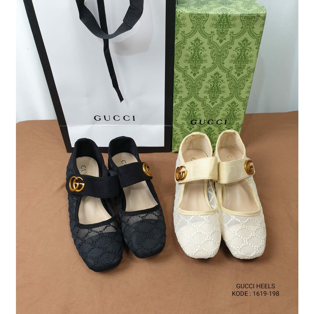 SEPATU MARY JANE HEELS SHOES 1619-198