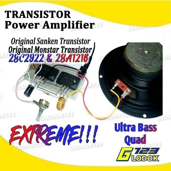 Transistor Power Audio 2SA1216 2SC2922 2SA 1216 2SC2922 Original Japan