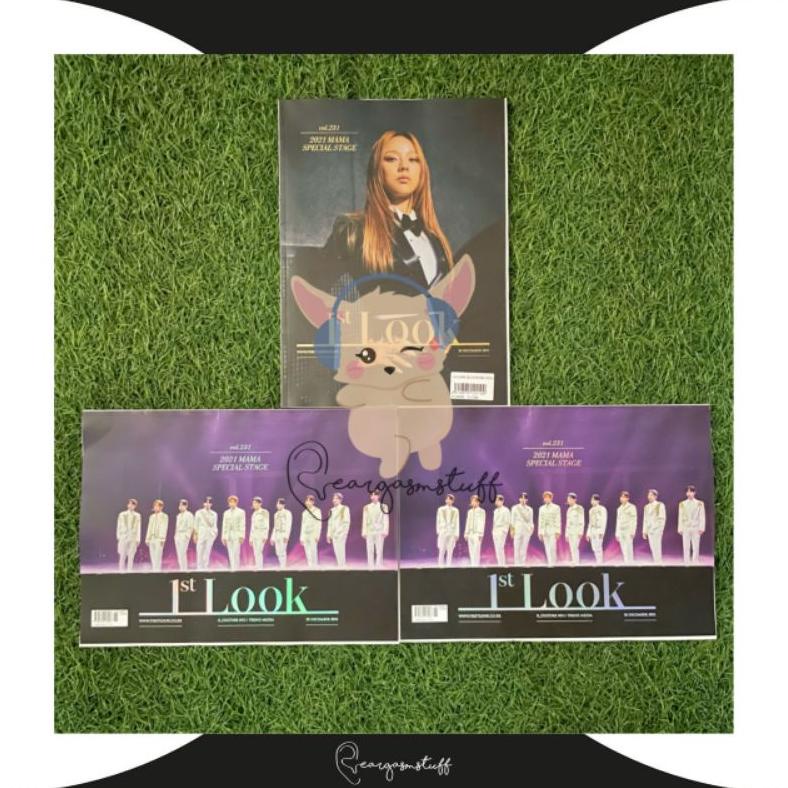 Barang Bagus Ready Stock 1St Look Magazine January 2022 / Wanna One / Lee Hyori / Han Jimin / Han Se