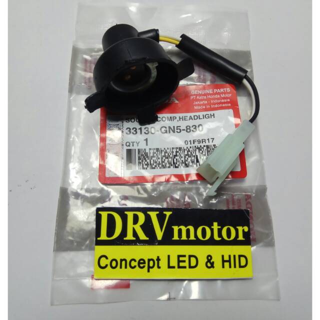 FITING SOKET LAMPU MOTOR BEBEK DAN METIC HONDA