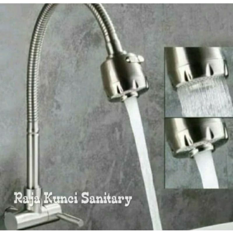 Paket Kitchen Sink 8245 Stainless SUS 304+Kran/Bak Cuci Piring 8245 Onan/Golden Hand