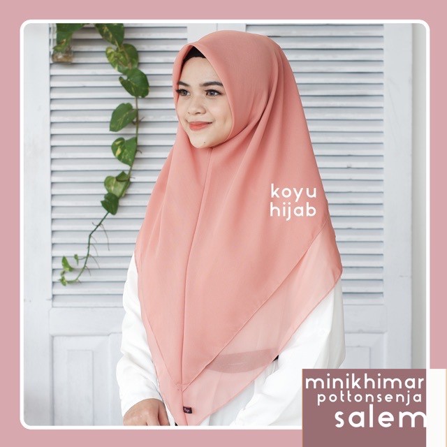 Hijab Minikhimar Potton Senja Koyu