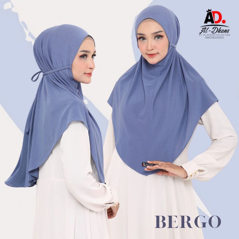 HIJAB INSTAN BERGO SHAFA BY  AL DHANS