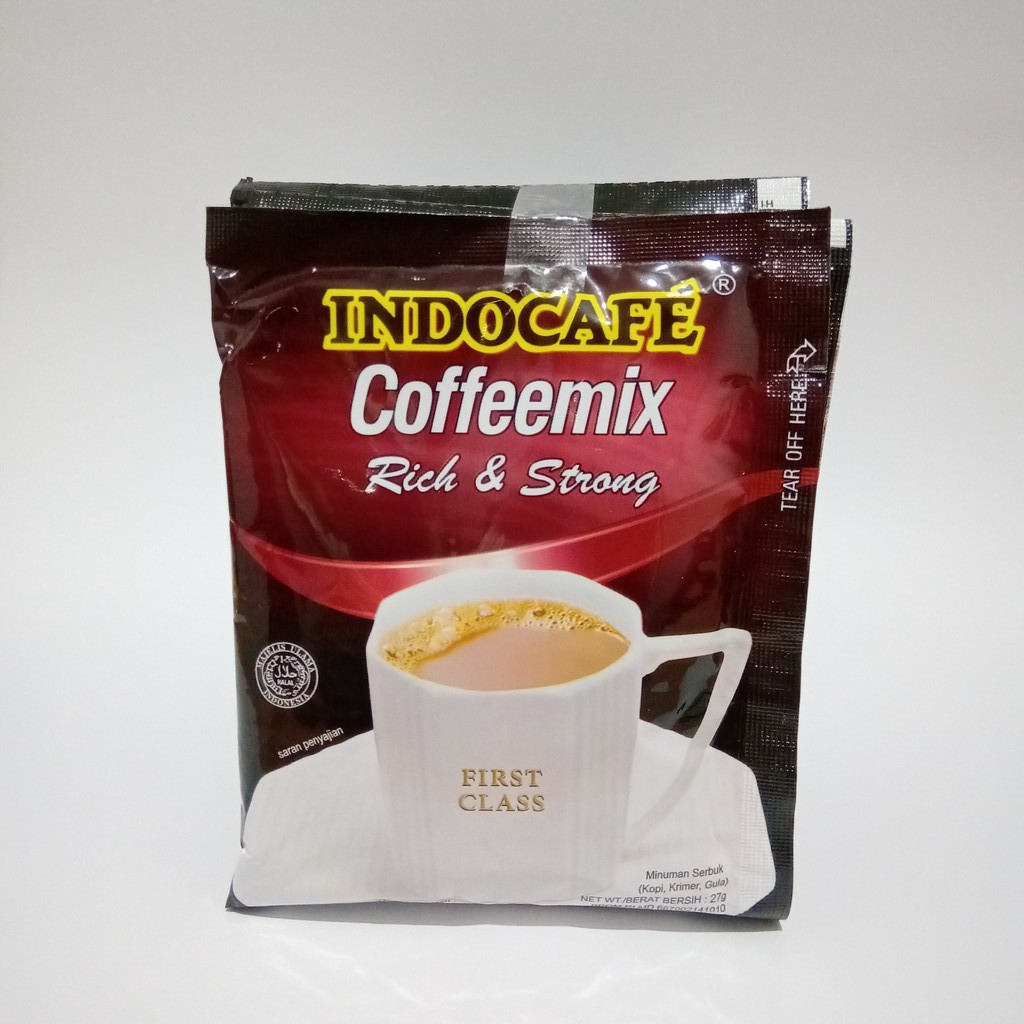 

Indocafe Coffeemix Rich and Strong 10 sachet (@27gr)