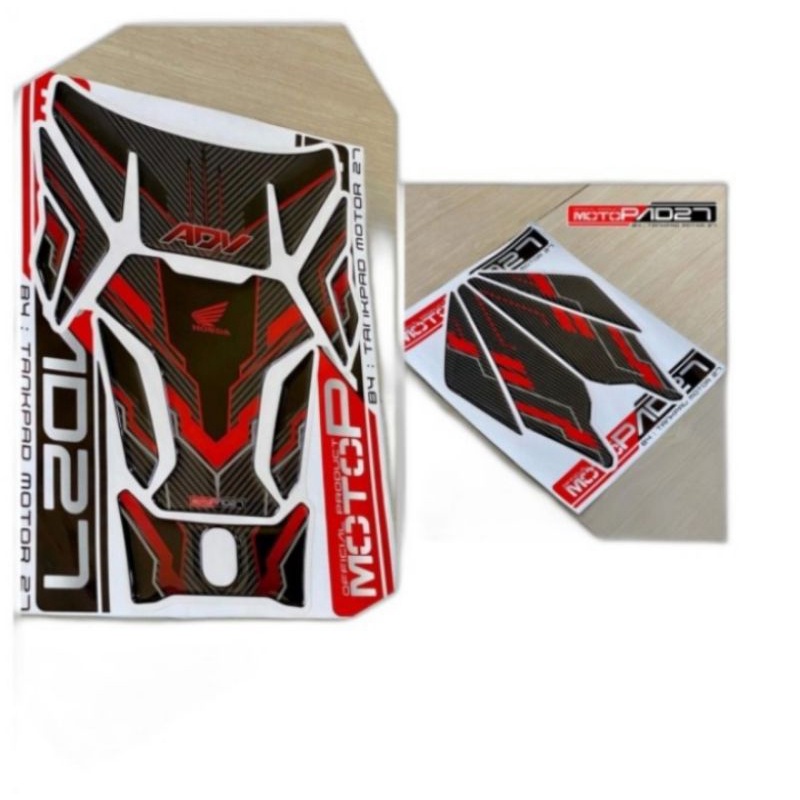 Stiker resin fullset Tankpad wingspad Honda Adv 160 premium