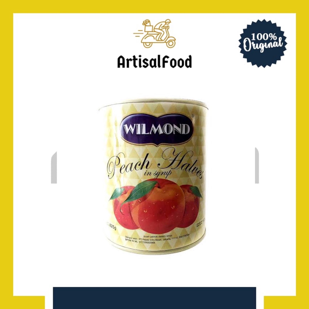 

Wilmond Peach Halves 825gr