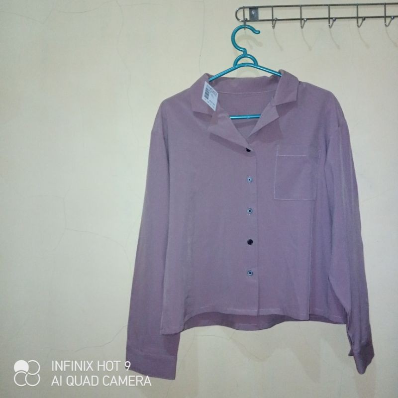 kemeja vintage ala korea