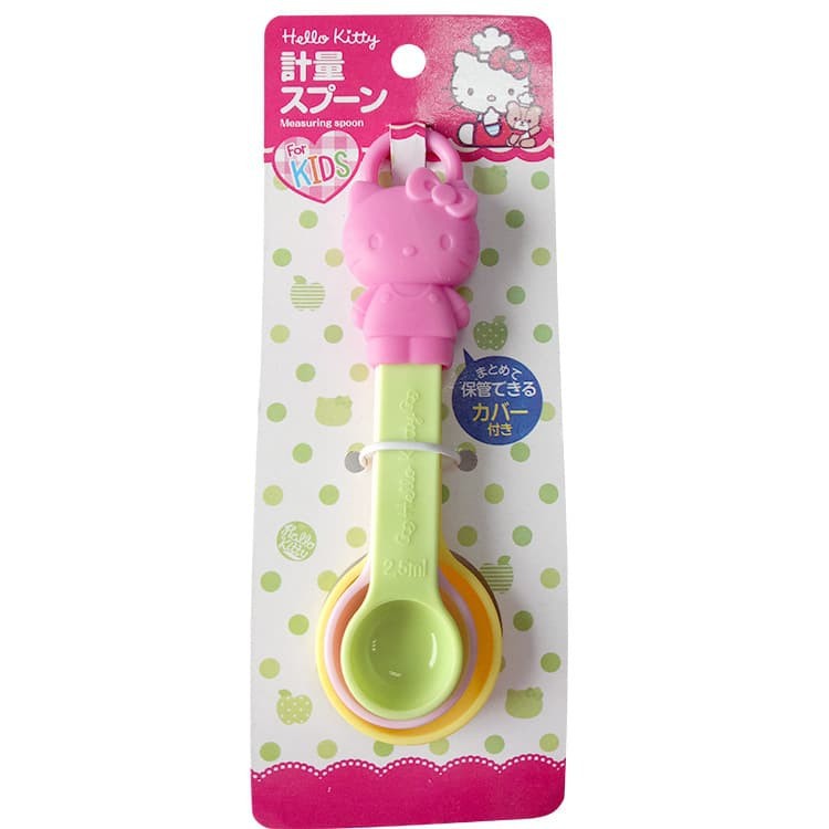 HELLO KITTY measuring spoon set sendok takar set hello kitty