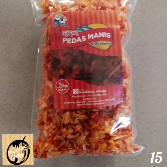 

Keripik Pedas Manis Sibolga @1kg