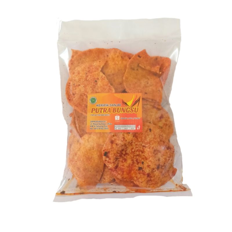 

Keripik Rasa Jengkol Khas Padang (Opak) Netto 200 gram