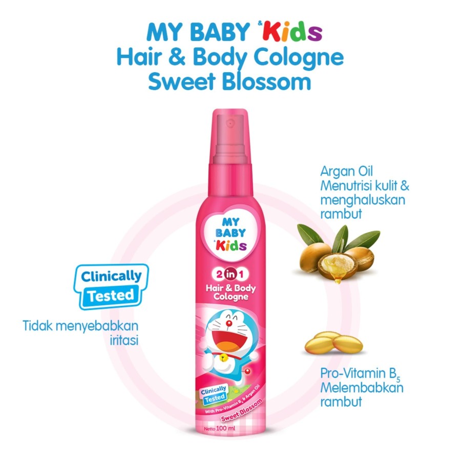 My Baby Kids Hair &amp; Body Cologne 100ml