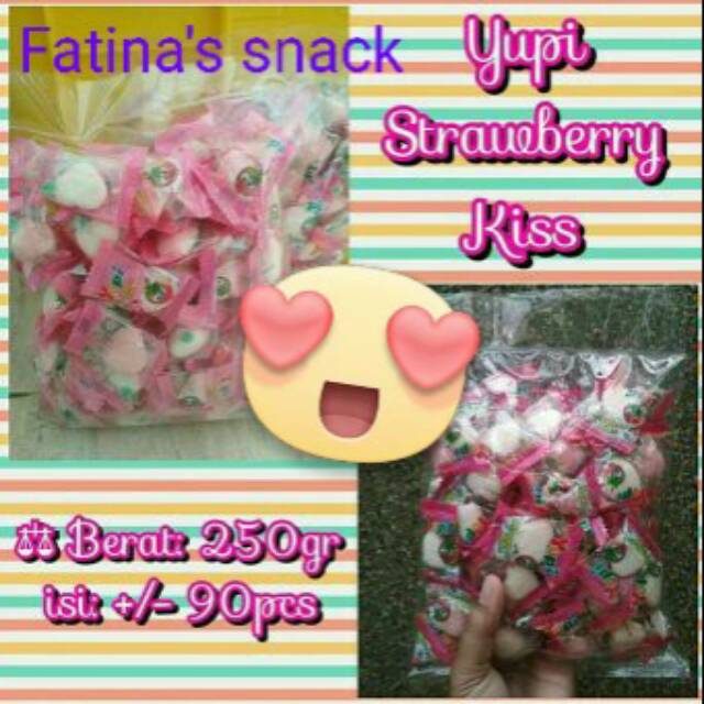 

Yupi strawberry kiss