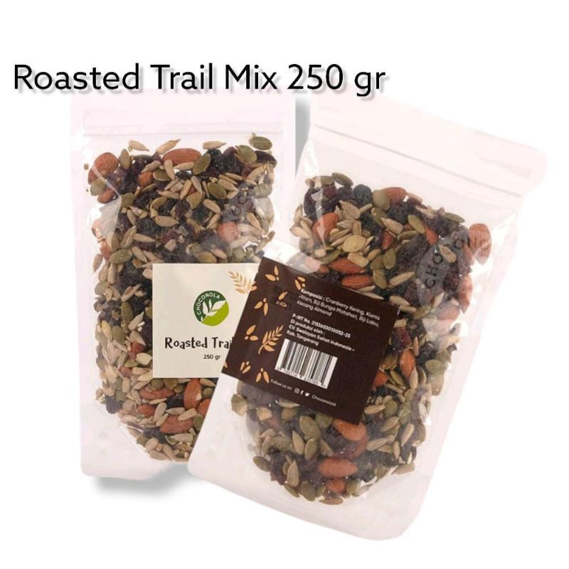 

Cemilan Roasted Trail Mix 250 gr