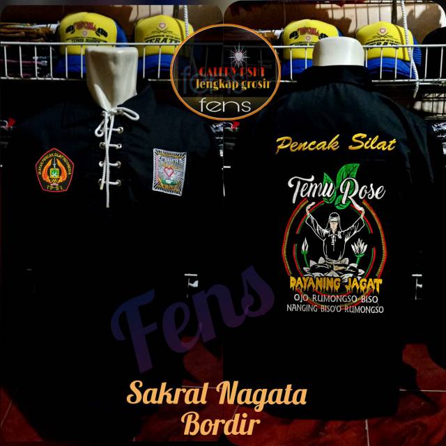 Baju Sakral warga psht bordir original