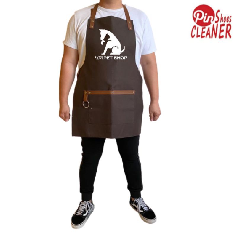 CELEMEK PET SHOP PETSHOP - APRON PETS SHOP - CLEMEK PETSSHOP - SERAGAM COSTUME KOSTUM UNIFORM