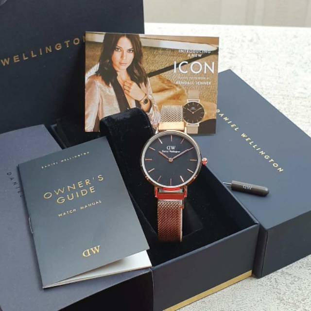 JAM TANGAN DW/DANIEL WELLINGTON ORIGINAL PAKET
