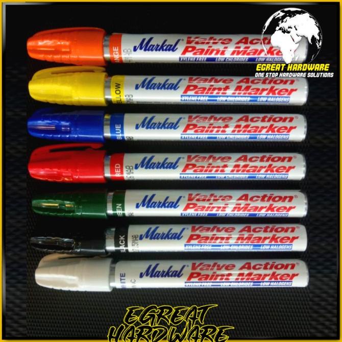 

[[COD]] Spidol Marking Permanen Paint Marker industri Markal Valve Action KOMPLIT Kode 145