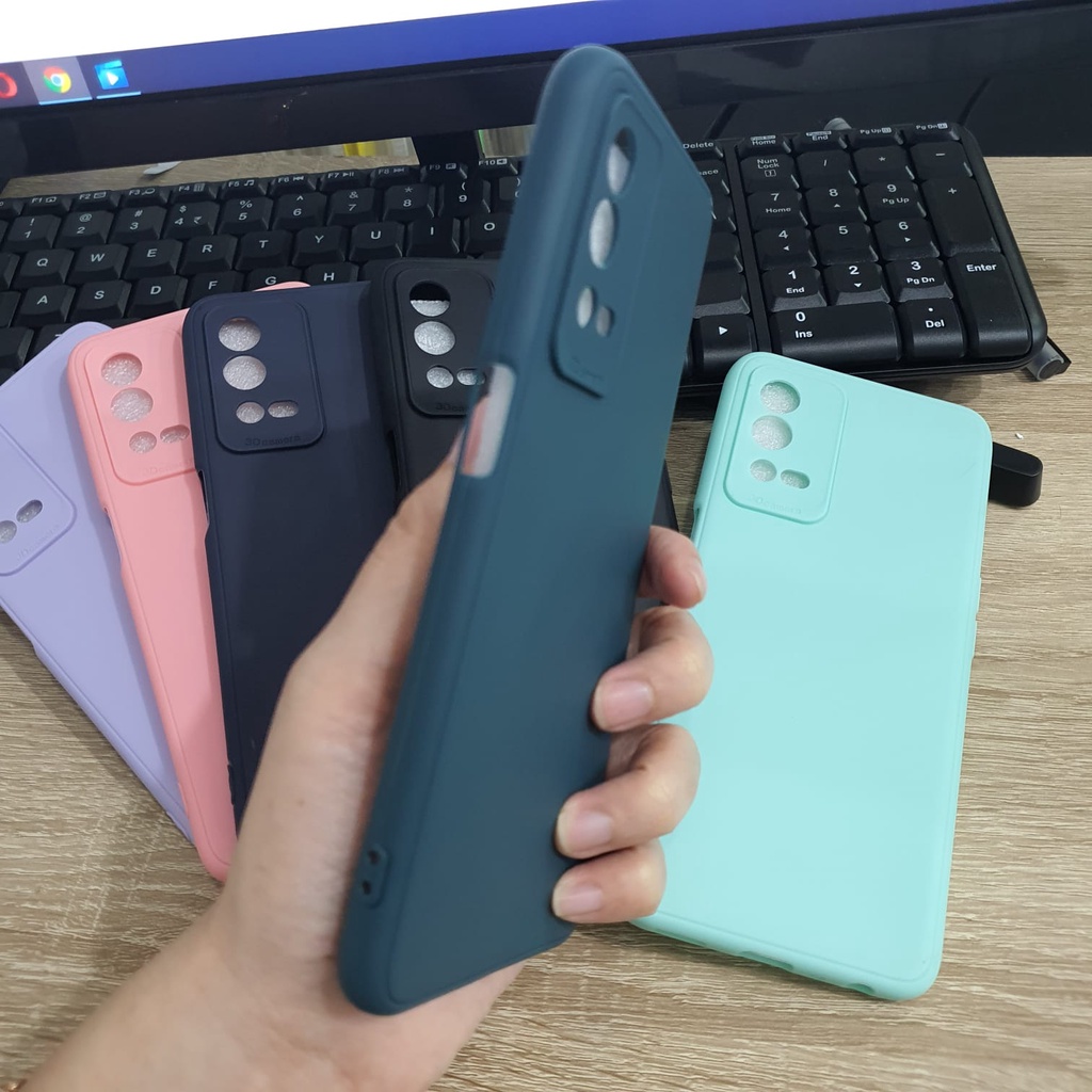 Silvertech Kesing OPPO A55 4G Softcase silikon kesing dan Accesories