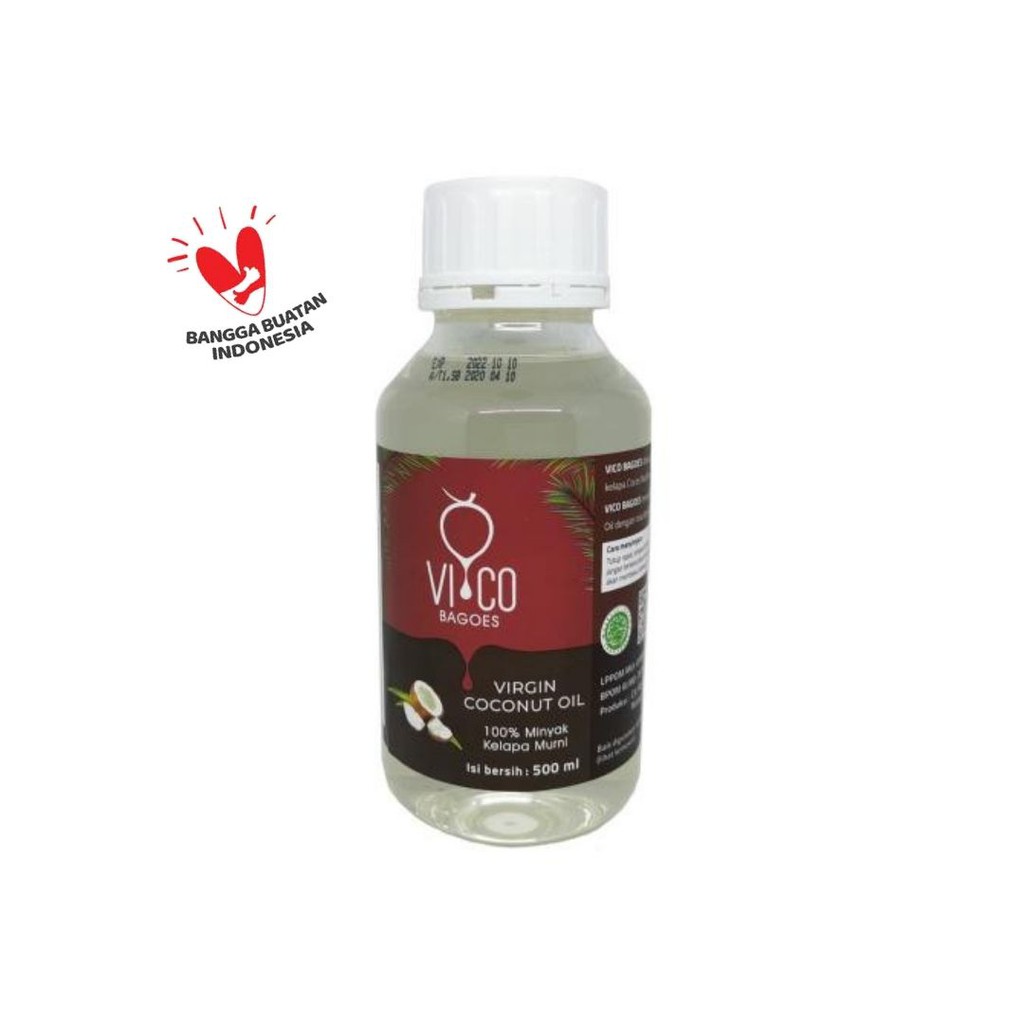 

VICO BAGOES Virgin Coconut Oil (VCO) 500ml / Minyak Kelapa Murni