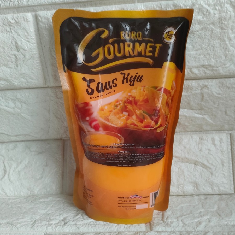 

Saus Keju Cheese Sauce Euro Gourmet 500 gr