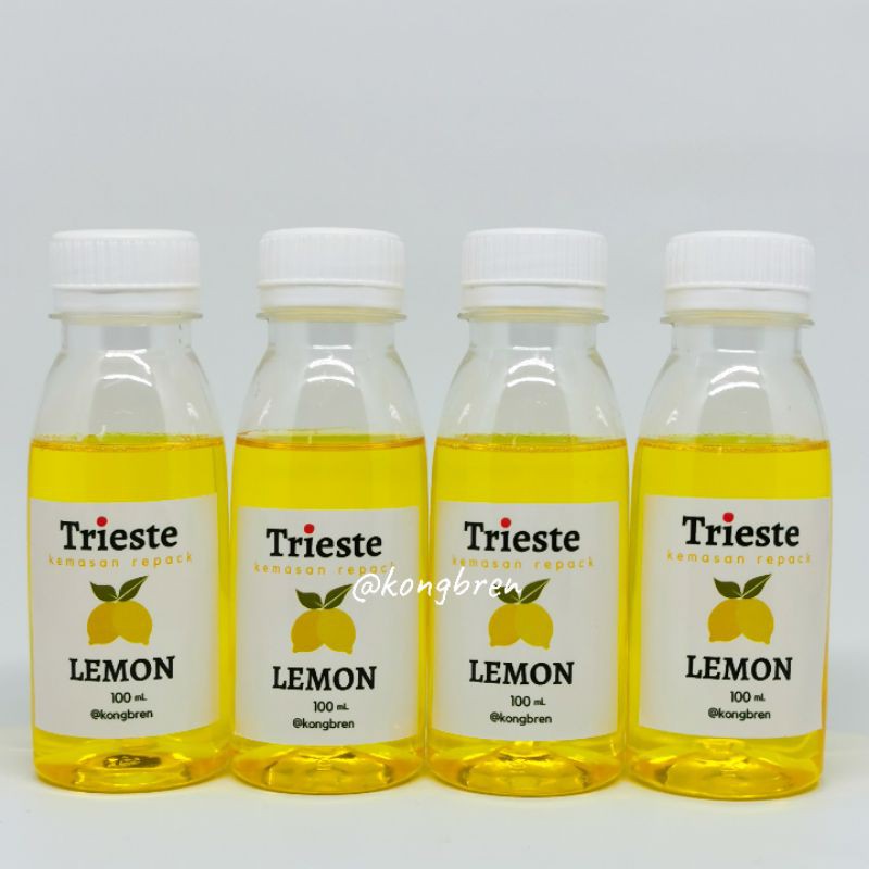 Sirup Lemon Trieste 100 ml - Trieste Syrup Lemon 100ml