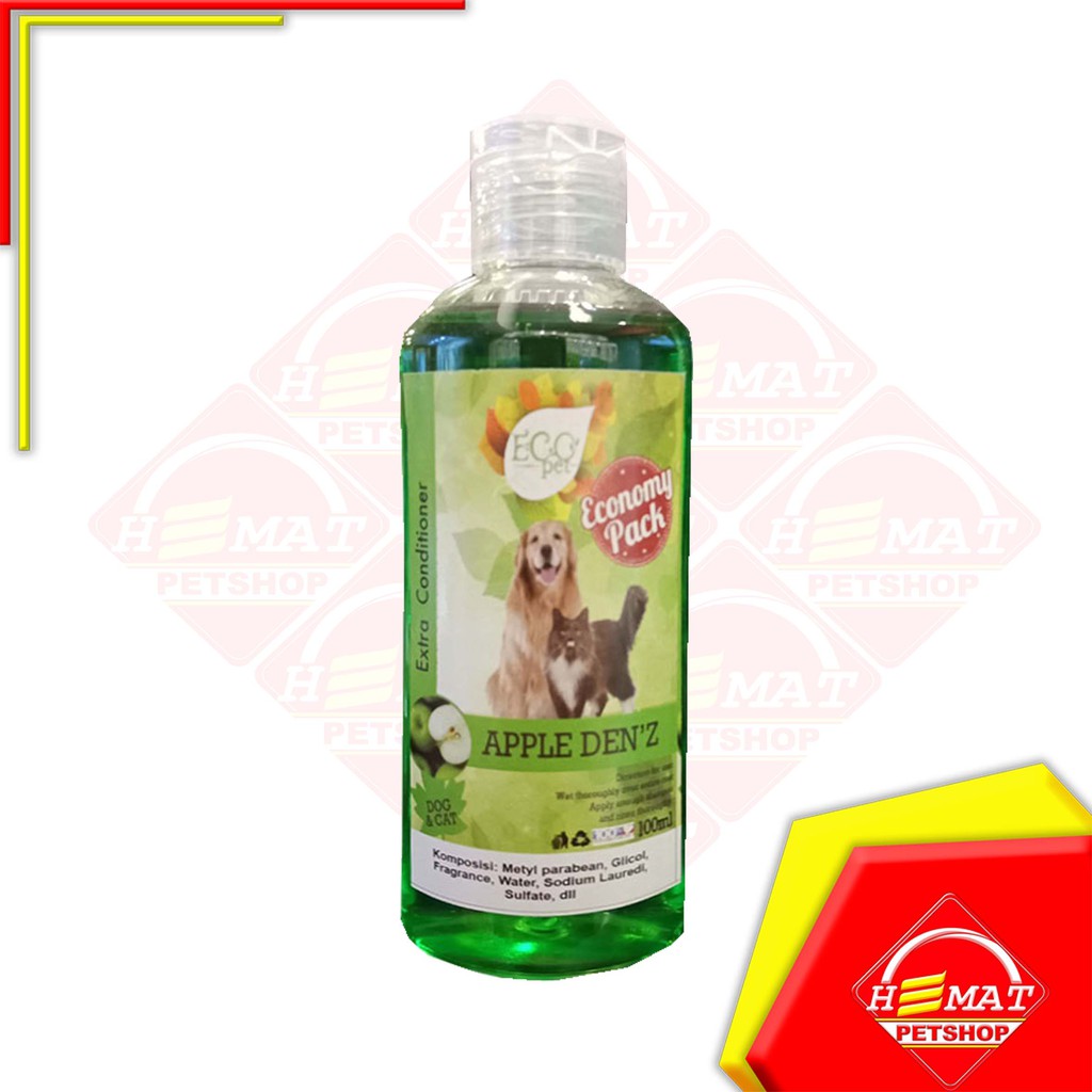 Eco Pet Apple Den'z 100 Ml / Shampoo Kucing / Sampo Anjing 10ml